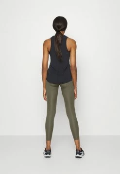 Nike Performance ONE LUXE - Leggings - Medium Olive/metallic Gold -Nike Performance store 7e51dc43626446368fe0aea8b97874fa