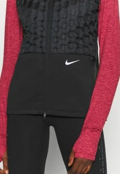 Nike Performance VEST - Waistcoat - Black/silver -Nike Performance store 7e7921a5f448459faa2fcd2f8d0086a2