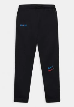 Nike Performance FC BARCELONA GFA FLC PANT UNISEX - Tracksuit Bottoms - Black/signal Blue/signal Blue