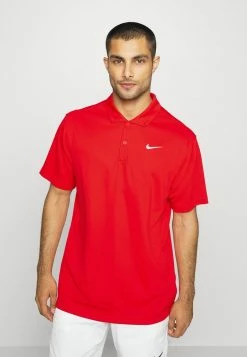 Nike Performance SOLID - Polo Shirt - University Red/white