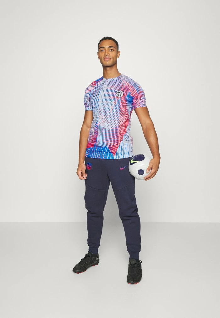 Nike Performance FC BARCELONA PREMATCH - Club Wear - White/sky Grey/black 2 Nike Performance FC BARCELONA PREMATCH - Club Wear - White/sky Grey/black - Image 2