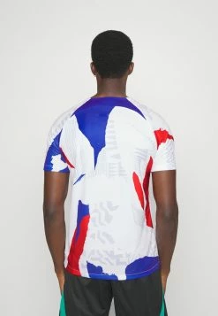 Nike Performance FRANCE FFF PREMATCH TOP - Print T-shirt - White/game Royal/university Red -Nike Performance store 8043e48d70ce4bc291f422057ca4d244