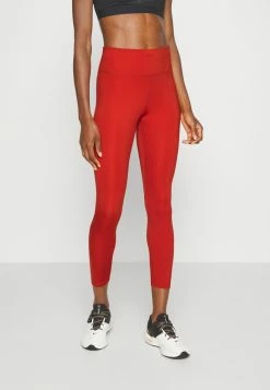 Nike Performance ONE 7/8 - Leggings - Rot/weiss
