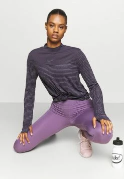 Nike Performance RUN - Long Sleeved Top - Cave Purple/atomic Orange -Nike Performance store 807bdd4b8f3c4c5390d122408f5484ab