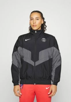 Nike Performance PARIS ST GERMAIN JACKET STREET - Club Wear - Oil Grey/white