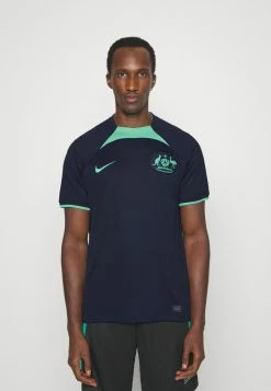 Nike Performance AUSTRALIA STADIUM AWAY - Football Shirt - Obsidian/green Glow