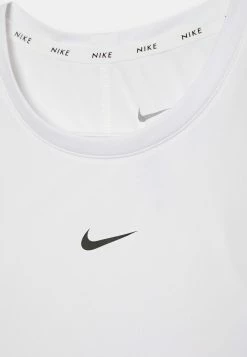 Nike Performance NK ONE TANK - Sports T-shirt - White/black -Nike Performance store 81edd88d42124f4cb5580d9642f3f465
