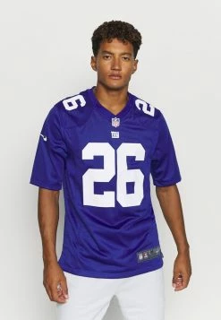 Nike Performance NFL NEW YORK GIANTS SAQUON BARKLEY GAME TEAM - Club Wear - Rush Blue