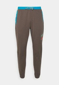 Nike Performance TRAIL PANT - Tracksuit Bottoms - Ironstone/laser Blue/enamel Green -Nike Performance store 82dbd2c932fd41d0ac17a3eb82b04a6e