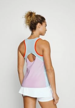 Nike Performance SLAM TANK - Top - Light Arctic Pink/glacier Blue/black -Nike Performance store 82f332d8914b409493a8029d270bf2be