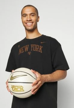 Nike Performance NBA NEW YORK KNICKS MAX TEE - Club Wear - Black 9 Nike Performance NBA NEW YORK KNICKS MAX TEE - Club Wear - Black -Nike Performance store 8313e254e97e4bcab7a270789c02f26b