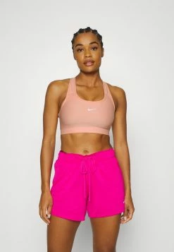 Nike Performance SEAMLESS BRA - Medium Support Sports Bra - Light Madder Root White -Nike Performance store 831585ee8a65496793f0236947f648f3