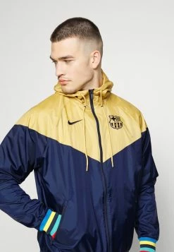 Nike Performance FC BARCELONA JACKET - Training Jacket - Club Gold/obsidian/sesame -Nike Performance store 83562226edf64d7fb1605167a3965299