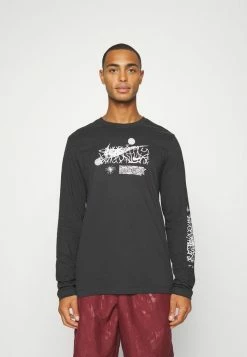 Nike Performance TEE WILD CLASH - Long Sleeved Top - Black