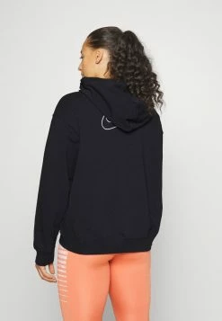 Nike Performance HOODIE - Zip-up Sweatshirt - Black/white -Nike Performance store 841529061a4e4a1aa4d1dad9a1aa3355