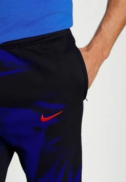 Nike Performance NETHERLANDS KNVB FLEECE PANT - Tracksuit Bottoms - Black/deep Royal Blue/habanero Red -Nike Performance store 8473142ad2b547f18366c3a11df92ae2