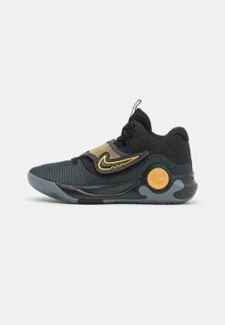 Nike Performance KD TREY 5 X - Basketball Shoes - Black/metallic Gold