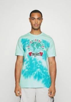 Nike Performance TEE BBALL - Print T-shirt - Mint Foam