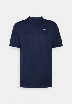 Nike Performance BLADE SOLID - Sports T-shirt - Obsidian/white -Nike Performance store 85239e46fc314f17a5b385a0ce22cb7c