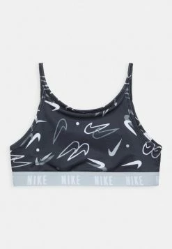 Nike Performance TROPHY - Sports Bra - Black / Light Smoke Grey