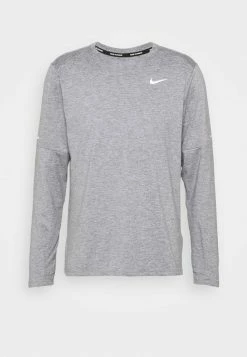 Nike Performance CREW - Long Sleeved Top - Smoke Grey/grey Fog/silver -Nike Performance store 853b23947abf4ed1bfad480d549ec263