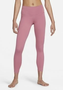 Nike Performance Leggings - Desert Berry/particle Grey
