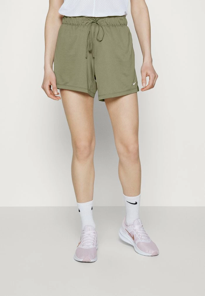 Nike Performance ATTACK - Sports Shorts - Medium Olive/white 1 Nike Performance ATTACK - Sports Shorts - Medium Olive/white