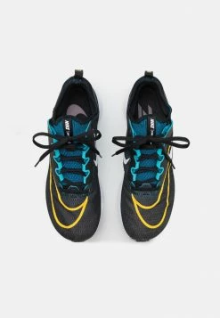 Nike Performance ZOOM FLY - Neutral Running Shoes - Black/white/chlorine Blue/vivid Sulfur/plum Fog -Nike Performance store 85cfa1116ce34802bf599c1f58e9a1fc