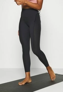 Nike Performance YOGA - Leggings - Black/smoke Grey