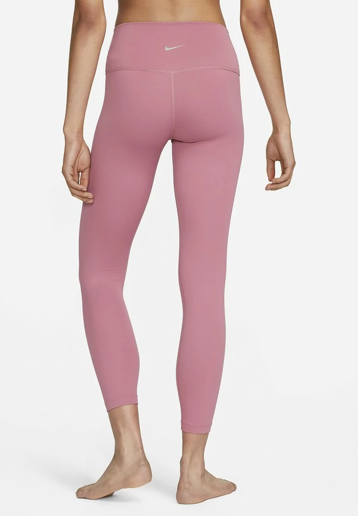 Nike Performance Leggings - Desert Berry/particle Grey 3 Nike Performance Leggings - Desert Berry/particle Grey - Image 3