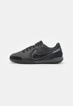 Nike Performance TIEMPO LEGEND 9 ACADEMY IC - Indoor Football Boots - Black/dark Smoke Grey/summit White