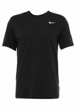 Nike Performance SOLID - Sports T-shirt - Black/white -Nike Performance store 88ad3ded8bcc4ea19782f1b985c6a09d