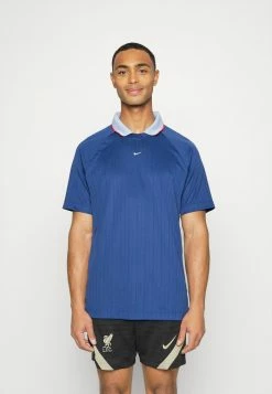 Nike Performance FC TRIBUNA - Sports T-shirt - Mystic Navy/light Marine/white