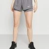 Nike Performance SHORT - Sports Shorts - Gunsmoke/wolf Grey