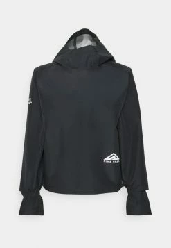 Nike Performance TRAIL GORE TEX - Running Jacket - Black/dk Smoke Grey/black/white
