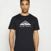 Nike Performance TEE TRAIL - Sports T-shirt - Black