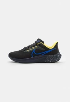 Nike Performance AIR ZOOM PEGASUS 39 HD - Neutral Running Shoes - Black/hyper Royal/thunder Blue/citron Pulse/volt