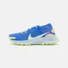 Nike Performance PEGASUS TRAIL 3 GTX - Trail Running Shoes - Medium Blue/coconut Milk/sanddrift/football Grey/light Lemon Twist