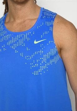 Nike Performance MILER TANK - Top - Medium Blue/light Marine -Nike Performance store 89b7a45269bf446f9a6a288d0fed29b7