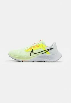 Nike Performance AIR ZOOM PEGASUS 38 - Neutral Running Shoes - Barely Volt/black/volt/photon Dust/iris Whisper/hyper Orange