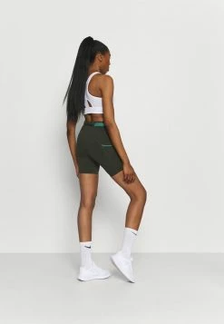 Nike Performance W NK EPIC LUXE SHORT TRAIL - Leggings - Olive -Nike Performance store 8a32279c0123465da3a9954f49223b10