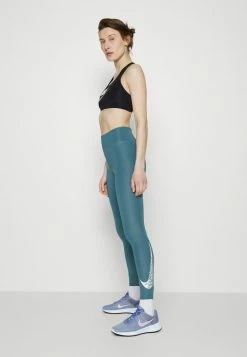 Nike Performance RUN - Leggings - Ash Green/reflective Silver/white