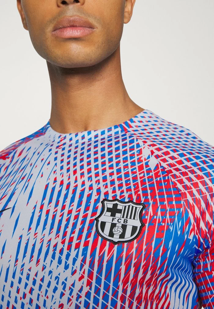Nike Performance FC BARCELONA PREMATCH - Club Wear - White/sky Grey/black 6 Nike Performance FC BARCELONA PREMATCH - Club Wear - White/sky Grey/black - Image 6