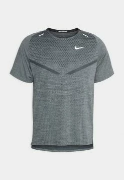 Nike Performance TECHKNIT ULTRA - Sports T-shirt - Black/smoke Grey/silver -Nike Performance store 8accd18b000549c79966217c4632e024