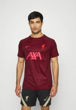 Nike Performance LIVERPOOL FC PREMATCH - Club Wear - Tough Red/burgundy Crush/siren Red