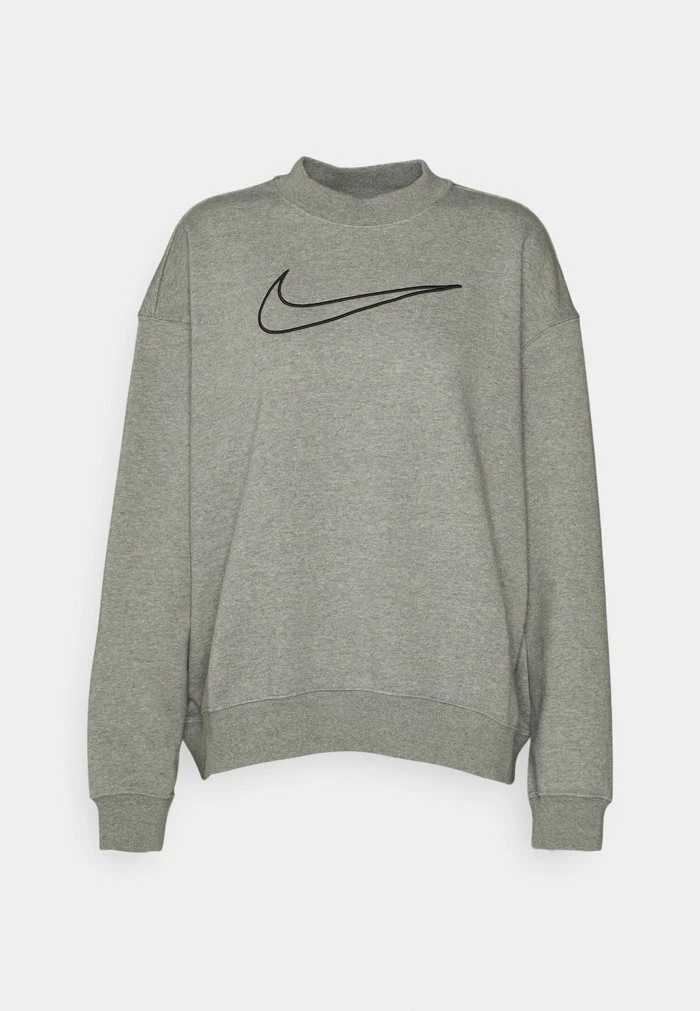 Nike Performance CREW - Sweatshirt - Carbon Heather/cool Grey 5 Nike Performance CREW - Sweatshirt - Carbon Heather/cool Grey - Image 5