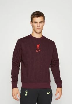 Nike Performance LIVERPOOL FC CLUB CREW - Sweatshirt - Burgundy Crush/siren Red