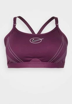 Nike Performance INDY BRA PLUS - Light Support Sports Bra - Sangria/white/black -Nike Performance store 8b87080447db497dbfde0e232027dbb7