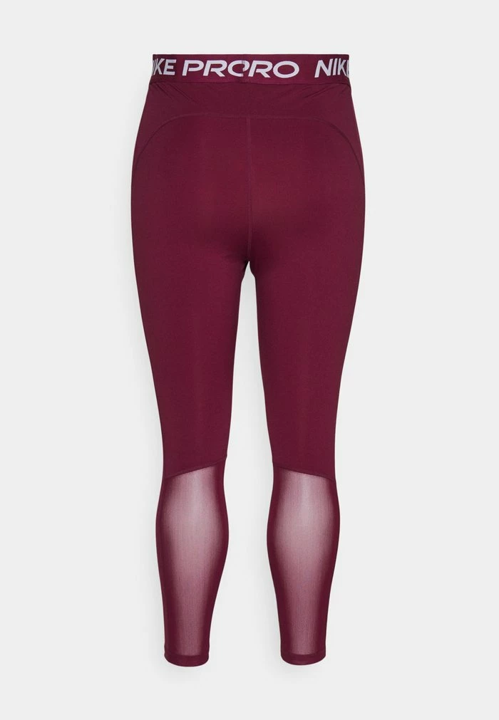 Nike Performance Leggings - Dark Beetroot/white 2 Nike Performance Leggings - Dark Beetroot/white - Image 2