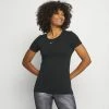 Nike Performance AURA SLIM - Sports T-shirt - Black
